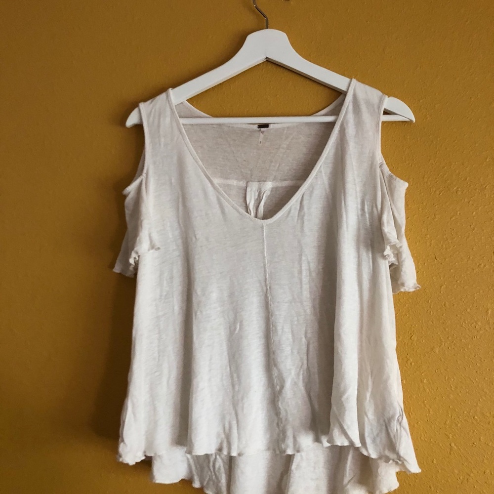 White Free People Shirt